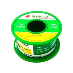 Baku Soldering Wire BK-10006 0.6mm High-Purity Low-Temperature 63ºC Baku Soldering Wire BK-10006 0.6mm High-Purity Low-Temperature 63ºC